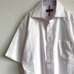 Dress Camicia ワイシャツ 半袖 胸ポケット シンプル スーツのサムネイル