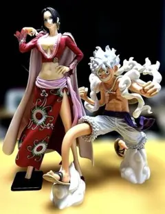 【箱無し可】ワンピース フィギュア 3体セット ワンピース フィギュア 3点セット ルフィ ギア5 ハンコック 箱なし