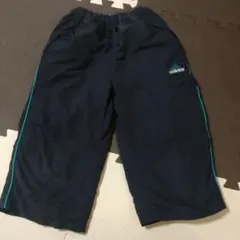 adidas 黒色ボトムス サイドストライプ