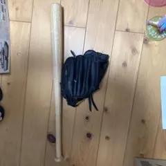 硬式野球用グローブ ブラックのサムネイル