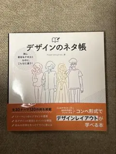 【値下げ】デザインのネタ帳 同じ素材&テキストなのに、こんなに違う!