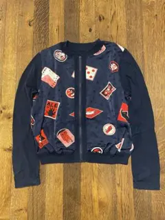 [お値下げしました！]Paul Smith プリントニットリバーシブルブルゾンのサムネイル