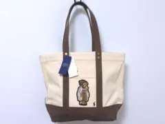 新品 POLO ラルフローレン ポロベア トートバッグ 刺繡 レディース メンズ
