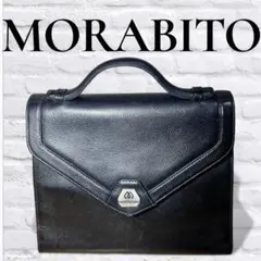 MORABITO モラビト 黒 レザー ショルダーバッグ