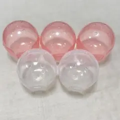 空カプセル　ガチャガチャ容器　5個セット