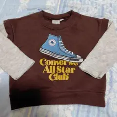 〚本日限定価格〛〚着用回数少なめ〛CONVERSE トレーナー 95cm