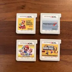 3DS マリオソフト4枚セット