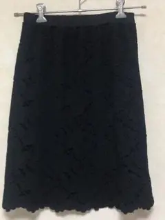 レーススカート 黒　ジュンコシマダパート2