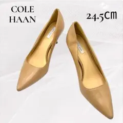 【美品】COLE HAAN パンプス ハイヒール ポインテッドトゥ レザー