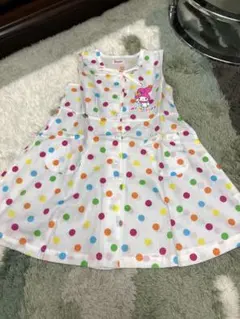 Sanrio サンリオ MY MELODY マイメロディ ワンピース 110cm