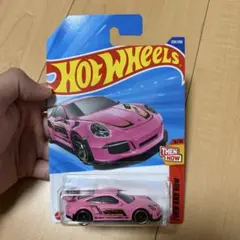 Hot Wheels Porsche 911 GT3 RS ピンク　ポルシェのサムネイル