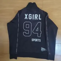 X-girl SPORTS ジャージ(ブラック)