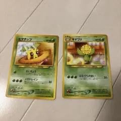 30 ・ポケモンカード　旧裏　ヒマナッツ・キマワリ ２枚セット
