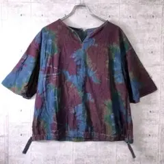 KRIFF MAYER アメカジ サーフ古着 タイダイ キャンバス トップス