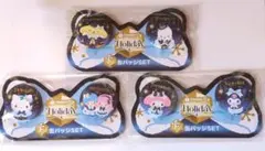 Happyくじ　サンリオ ホリデーコレクションF賞 缶バッジセット