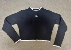 ブラック長袖トップス Fサイズ