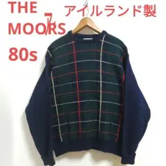 80sTHE MOORS LORD JEFF ニットセーター アイルランド製