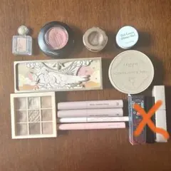 ブルベ向け　バズりコスメ　まとめ売り　涙袋爆誕　使いかけコスメまとめ売り