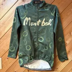 （中古）mont-bell サイクルジャージ グリーン Sのサムネイル