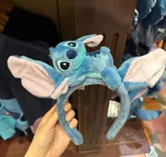 香港ディズニーランド限定 スティッチカチューシャ - メルカリ