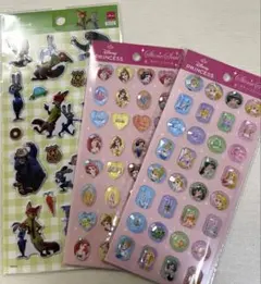 ディズニー ストーンシール 他 3点セット