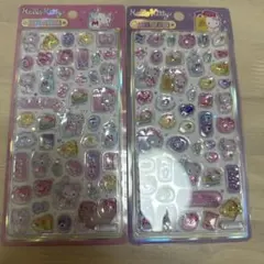 海外正規品サンリオ キティ 立体シール 2枚セット