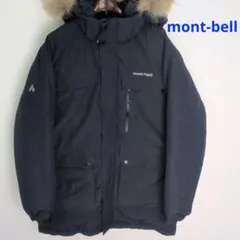 美品　mont-bell　紺色　モンベル ダウンパーカ　　XLサイズ