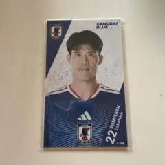 モバガチャサッカー日本代表カプセル2026冨安健洋 ステッカー 2枚セットのサムネイル