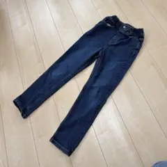 GU ダークブルースキニーパンツ140