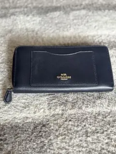 COACH ネイビー 長財布