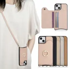 SHEIN 手帳型 iPhoneケース カードポケット付き