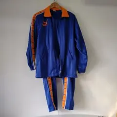 PUMA ジャージ上下セット 青/オレンジ