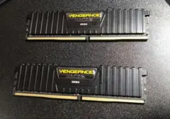 Consairメモリ DDR4 2666Mhz 8Gb x 2枚+SSD 256 - メルカリ