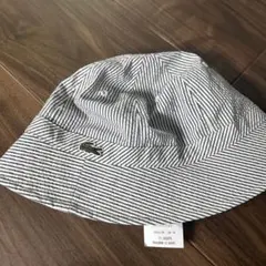 LACOSTE バケットハット ストライプ RK024J-99 58cm
