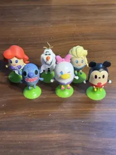 ディズニーミニフィギュア 6体セット　チョコエッグ　マイリトルドール