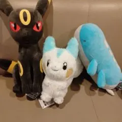 ポケモン　ぬいぐるみ　まとめ売り　3点セット
