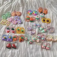 ヘアゴム　まとめ売り　キッズ　ベビー