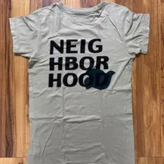 レア！FREE CITY NEIGHBORHOOD ロゴ TシャツS ベージュのサムネイル