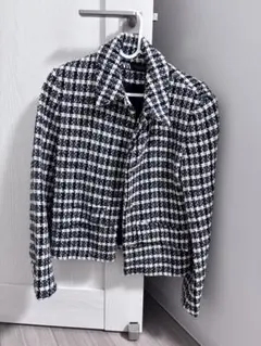 ZARA 千鳥柄ジャケット M