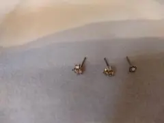 ピアス★チタン★３セット★ジュエル
