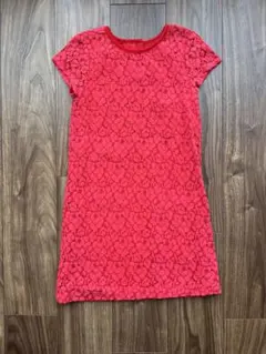 未使用！ GAP キッズ ワンピース 130cm レッド 赤