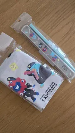 EXPO2025 ミャクミャク&イコちゃん お弁当袋 - メルカリ