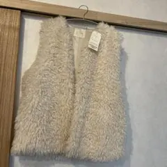 Ray Cassin アイボリー ファーベスト サイズ70