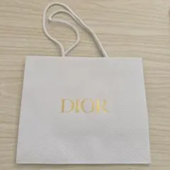 Dior ホワイトショップバッグ　新品紙袋