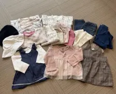 80-90女の子の春服まとめ売り！プティマイン zarababyパジャマ多数！
