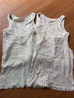 ユニクロ メッシュ素材 タンクトップ 4枚セット 80 まとめ売り