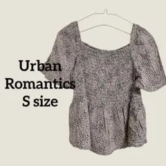 Urban Romantics レオパード柄 半袖トップス S