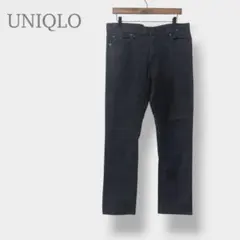 【UNIQLO ユニクロ】ストレートパンツ　千鳥柄　メンズ
