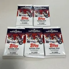 2025 Topps Baseball Series1 東京シリーズ 5パック