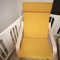 【けーたさま専用】IKEA POÄNG イエロー リクライニングチェアのサムネイル